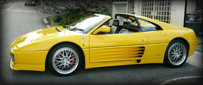 QuickSilver Catalyst Replacement Pipes - Ferrari 348 Stainless Steel (1990-1994)