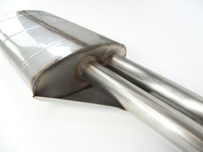 Quicksilver Mercedes 280 S, SE, SEL W108 - Stainless Steel Exhaust (1968-72)