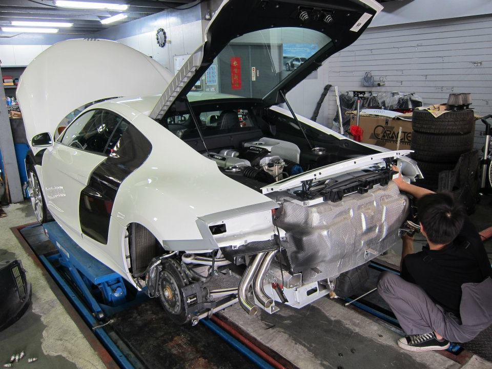 QuickSilver Sport Exhaust - Audi R8 V10 Titan Super (2009-2013)