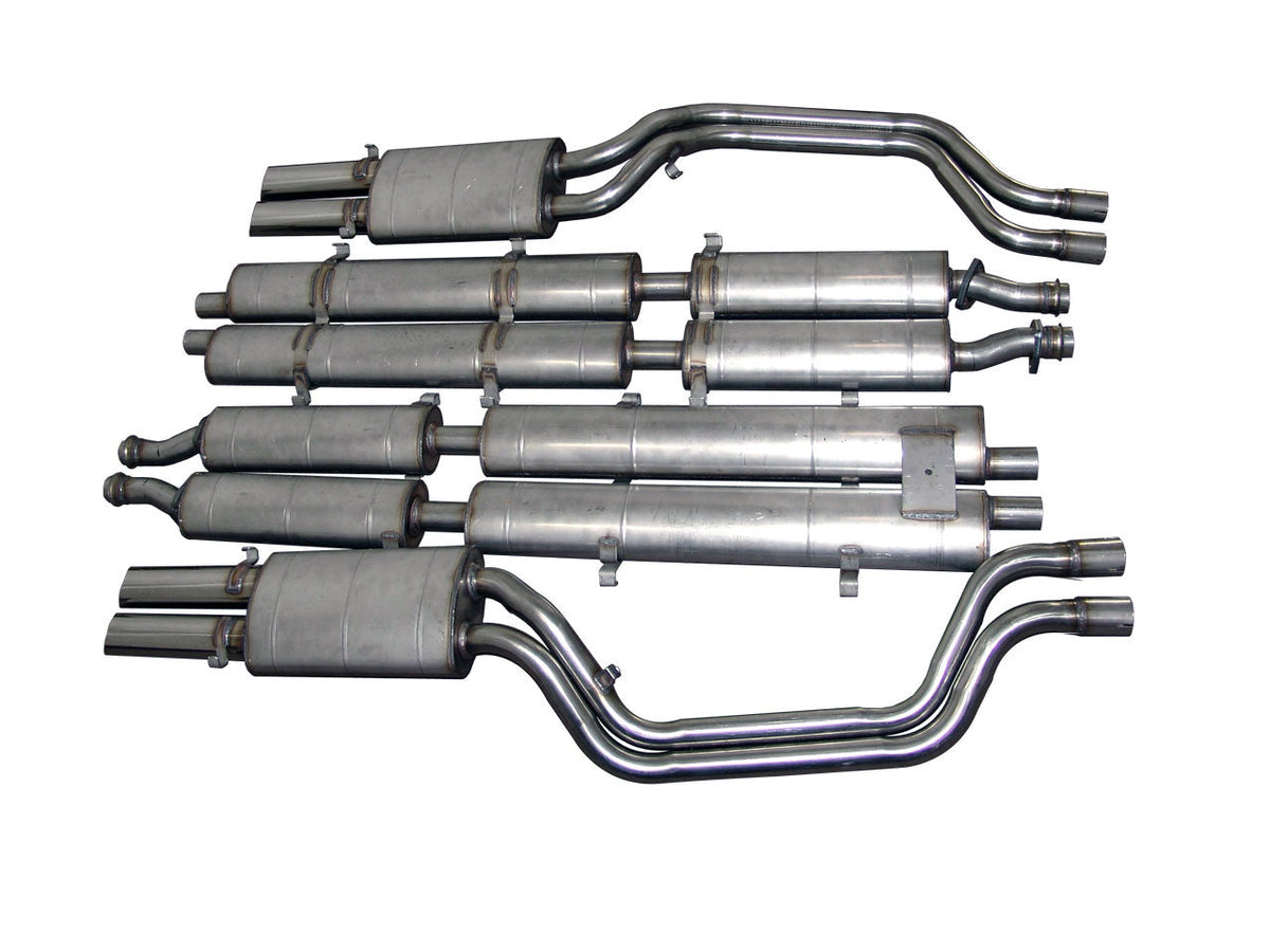 Quicksilver Ferrari 412 Stainless Steel Exhaust (1985-89)