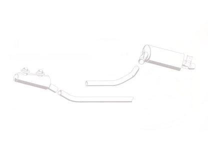 Quicksilver Mercedes 300 SL Coupe OR Roadster (W198) Stainless Steel Exhaust (1954-63)