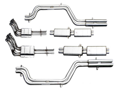 QuickSilver Stainless Steel Exhaust - Ferrari 275 GTB GT4 (1966-1968)