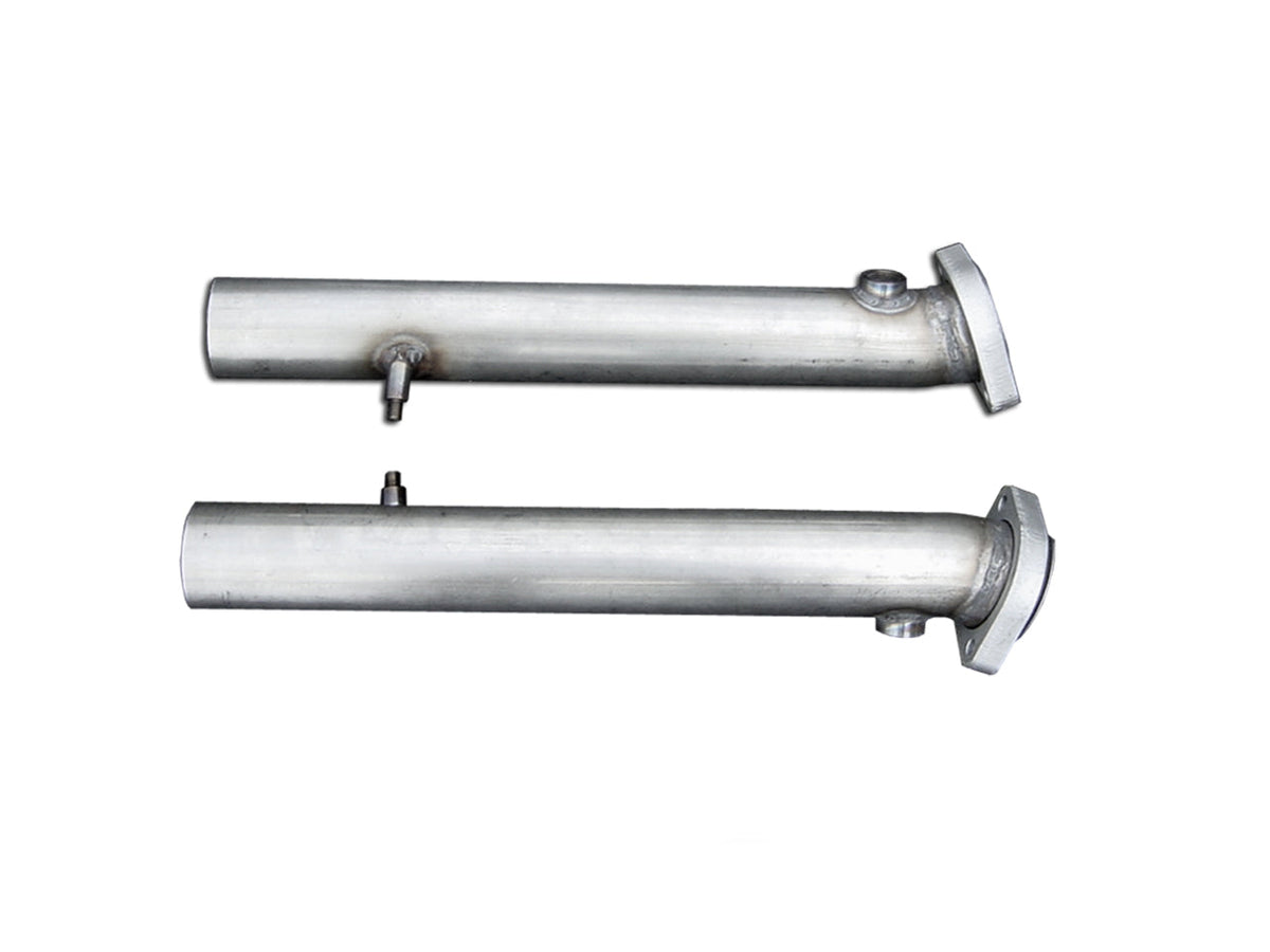 QuickSilver Catalyst Replacement Pipes - Ferrari 348 Stainless Steel (1990-1994)