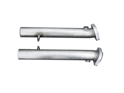 QuickSilver Catalyst Replacement Pipes - Ferrari 348 Stainless Steel (1990-1994)