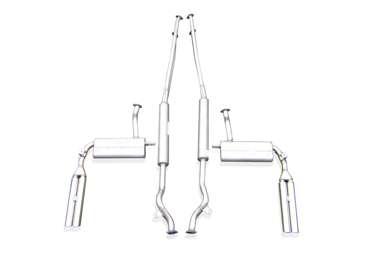 QuickSilver Stainless Steel Exhaust - Lamborghini Espada (1969-1978)