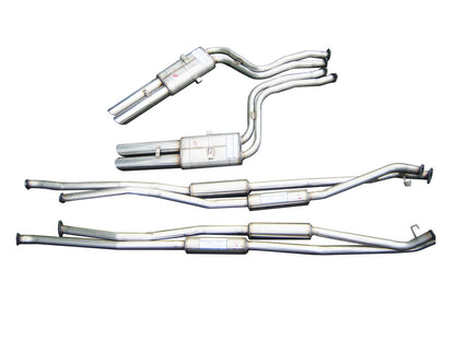 QuickSilver Stainless Steel Exhaust - Lamborghini Jarama 1, 2, Jarma GT (1970-1976)