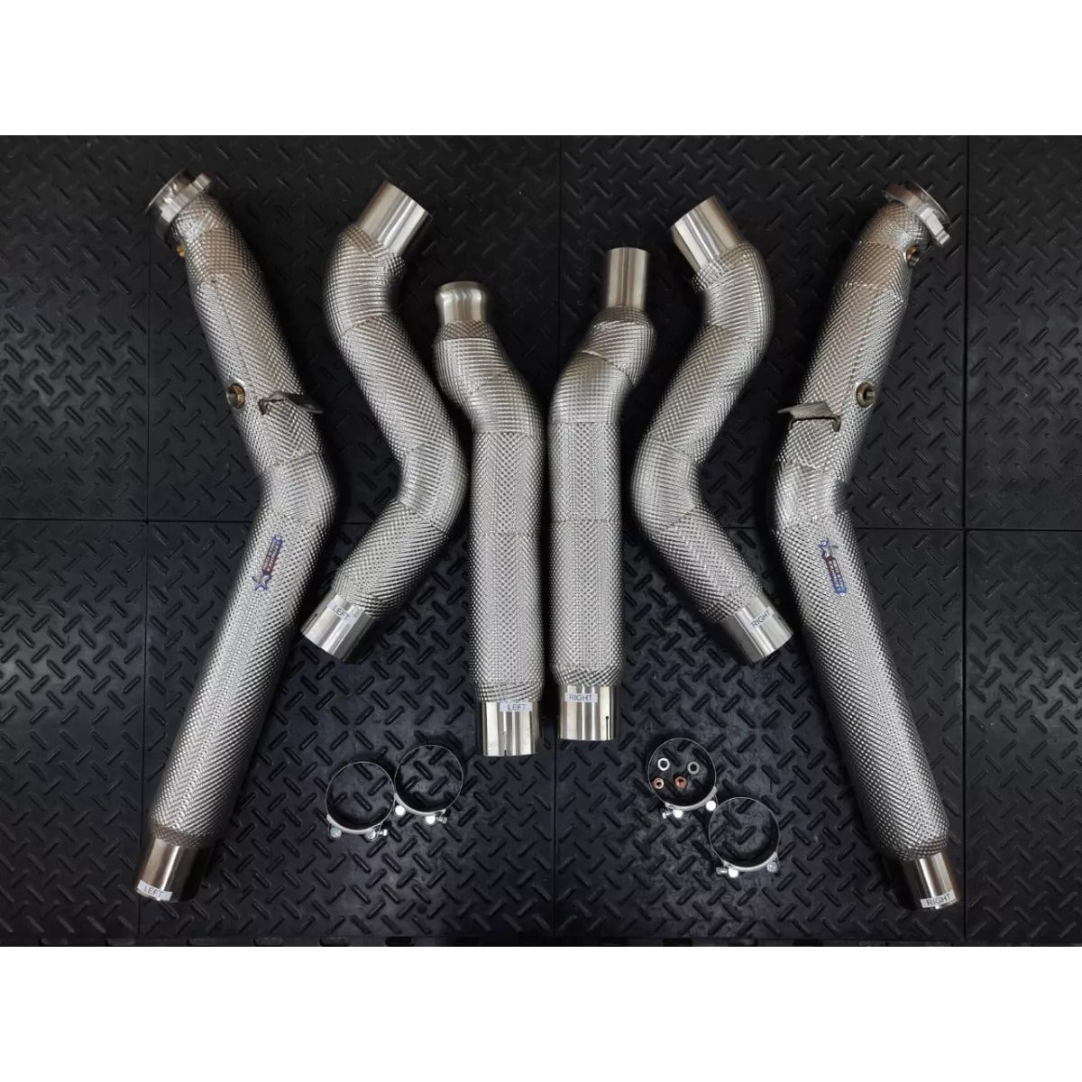 Redstar Mercedes CLS500 CLS550/E500 E550 Downpipes