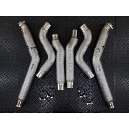 Redstar Mercedes CLS500 CLS550/E500 E550 Downpipes