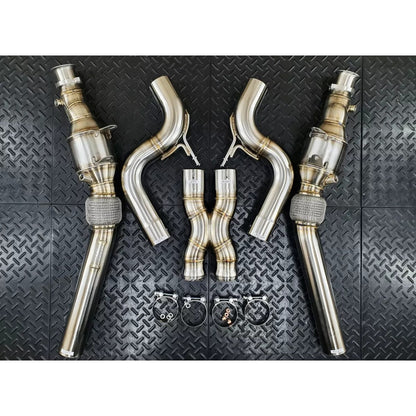 Redstar Mercedes W222 S500/S550 Downpipes