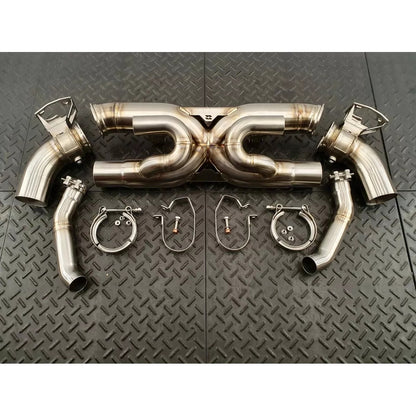 Redstar Porsche 992 911 Turbo Valved Catback Exhaust