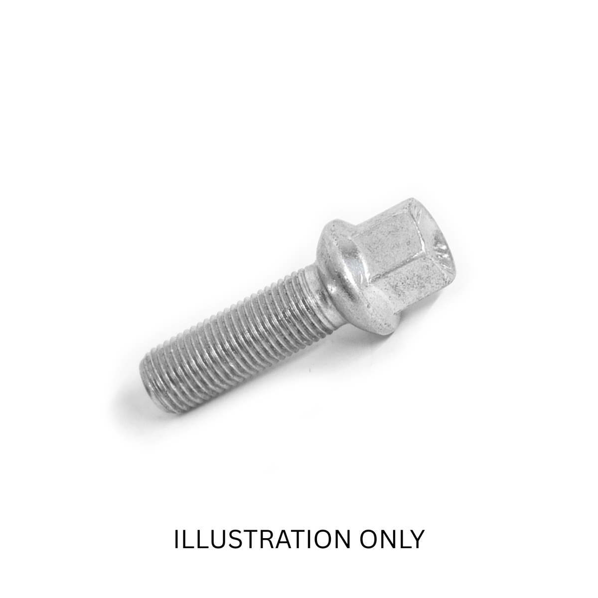 H&R Extended Wheel Bolt M14x1.5 Round Head