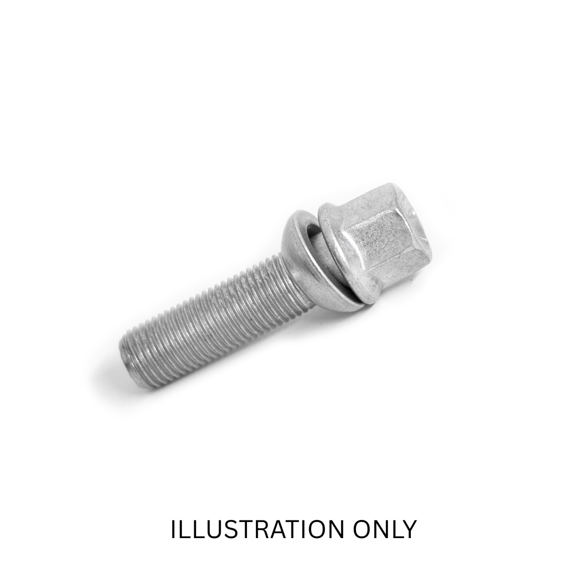 H&R Extended Wheel Bolt M14x1.5 Round Head