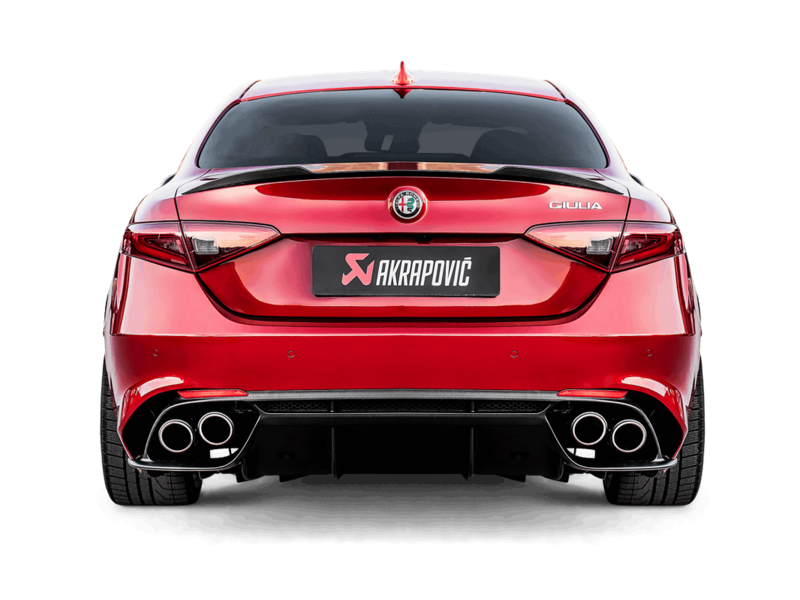 Akrapovic Evolution Line (Titanium) for Alfa Romeo Giulia Quadrifoglio
