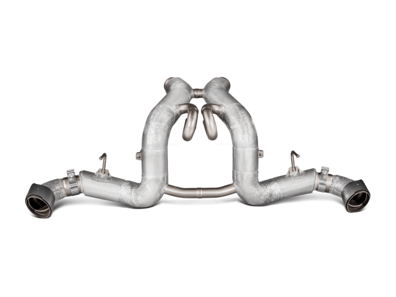 Akrapovic Slip-On Line (Titanium) for McLaren 570S