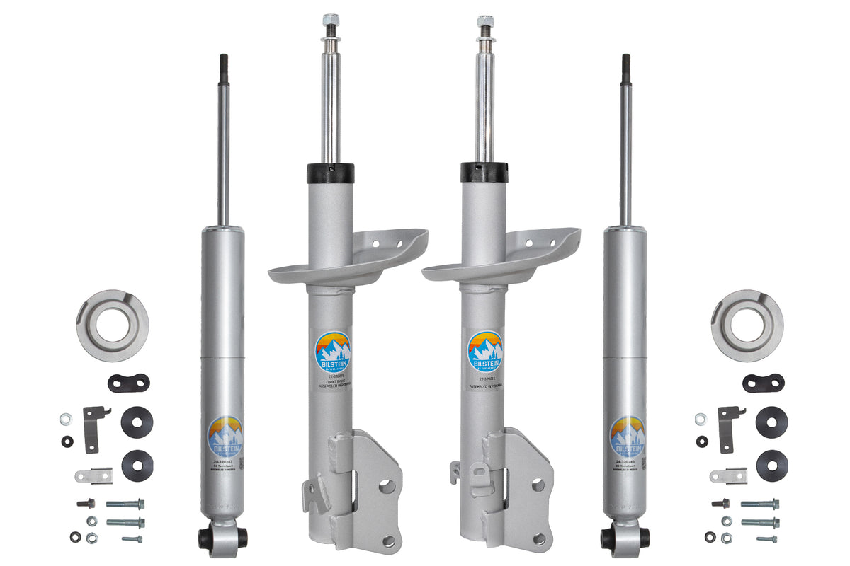 Bilstein TerraSport Front and Rear Shock Absorber Kit for Subaru Forester GEN 4 (SJ) 2013-2018 (1.75in/1.5in Lift Kit) - 2013 - 2017