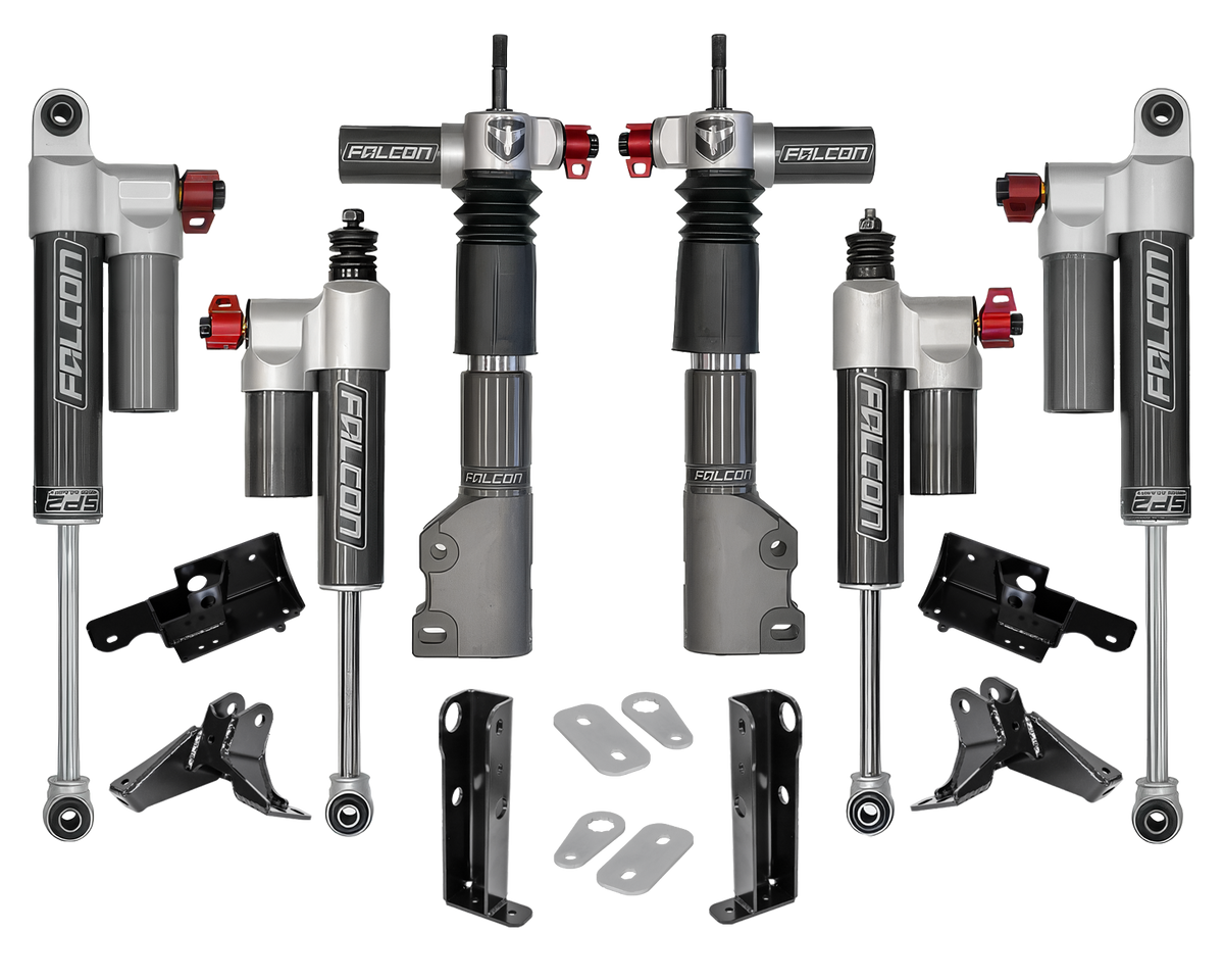 Falcon Front Auxiliary Shocks (Pair) - Mercedes-Benz Sprinter W907 4WD (2019 on)
