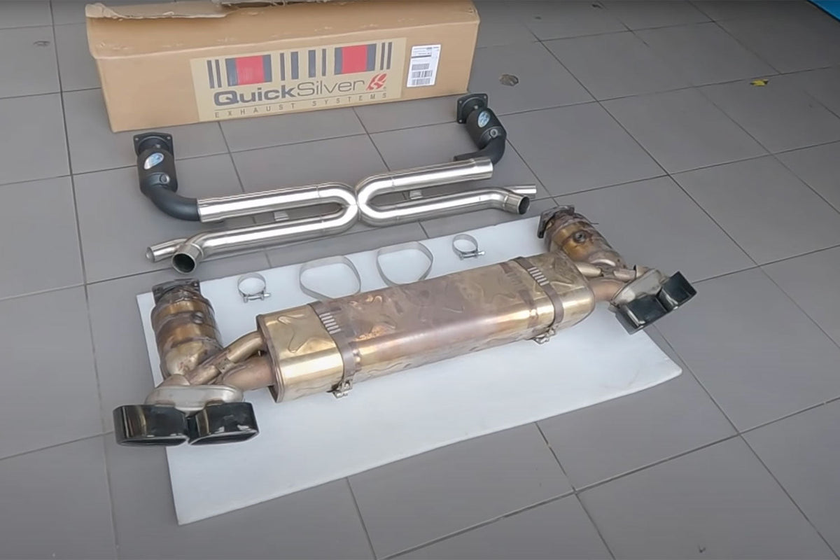 Quicksilver Porsche 911 Turbo (991 Gen 1 and Gen 2) Sports Exhaust (2011-19)