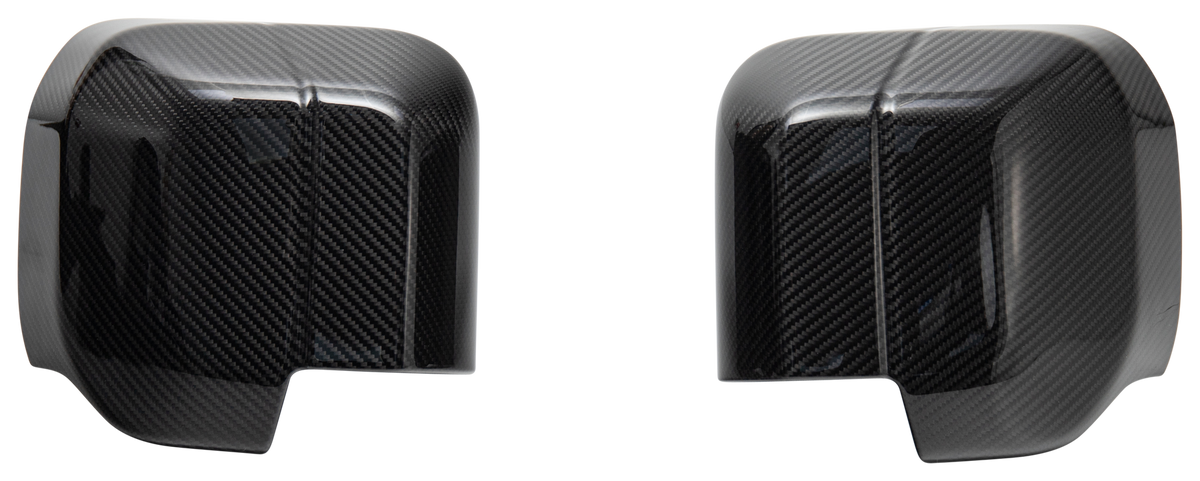 Urban Carbon Fibre Mirror Covers (2x2 Twill) - Land Rover Defender