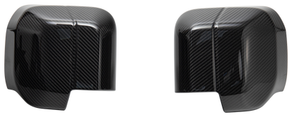 Urban Carbon Fibre Mirror Covers (2x2 Twill) - Land Rover Defender