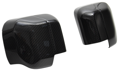 Urban Carbon Fibre Mirror Covers (2x2 Twill) - Land Rover Defender