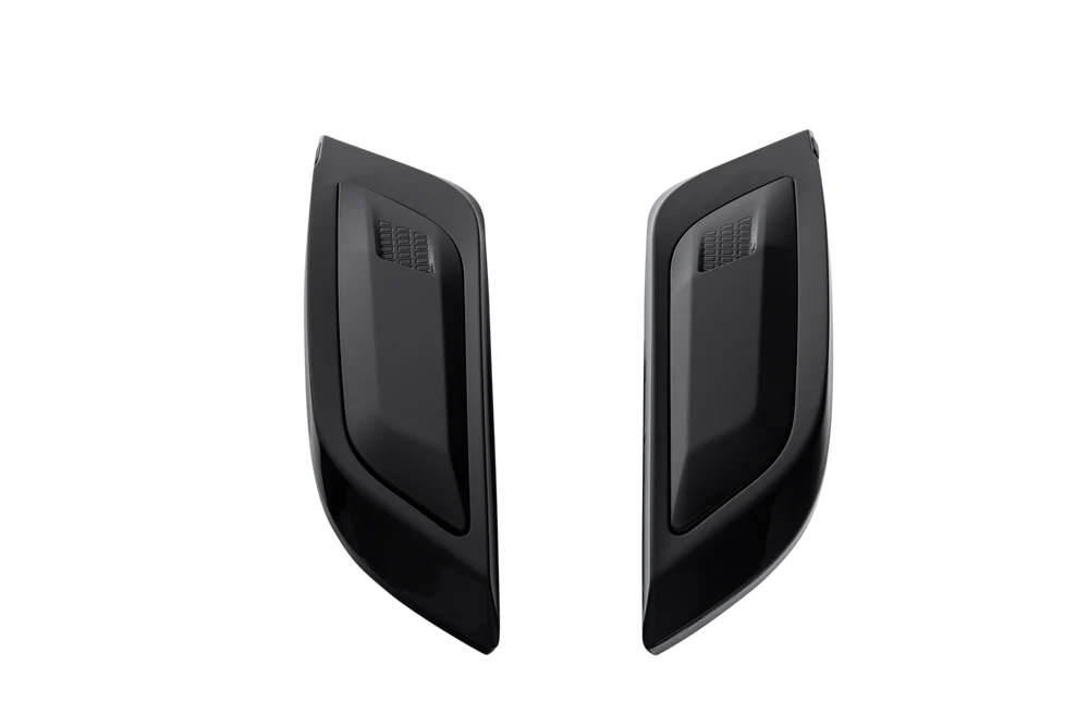Urban 'Best of British' Bonnet Vents - Gloss Black - Land Rover Defender