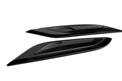 Urban 'Best of British' Bonnet Vents - Gloss Black - Land Rover Defender