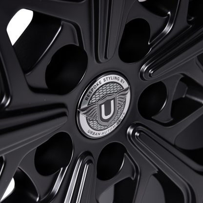 Urban UC-5 Wheels (Set of 4) 22" - Satin Black - Land Rover Defender