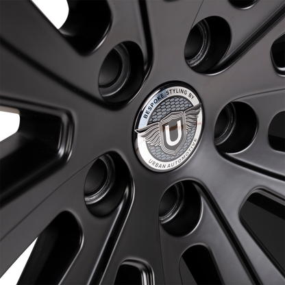 Urban WX-1 Wheels (Set of 4) 22" - Satin Black - Land Rover Defender