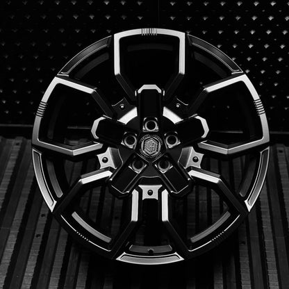 Urban WX-5 Wheels (Set of 4) 22" - Satin Black - Land Rover Defender
