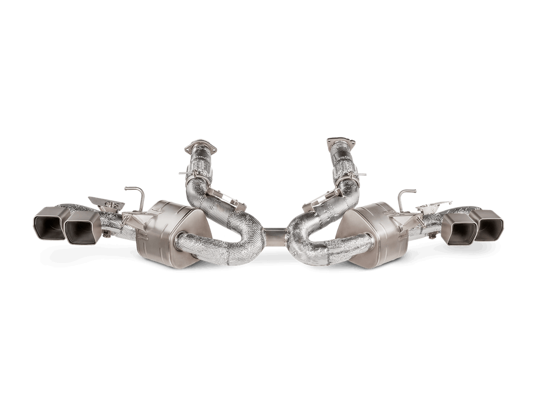 Akrapovic Slip-On Line (Titanium) for OPF Chevrolet C8 Corvette Stingray