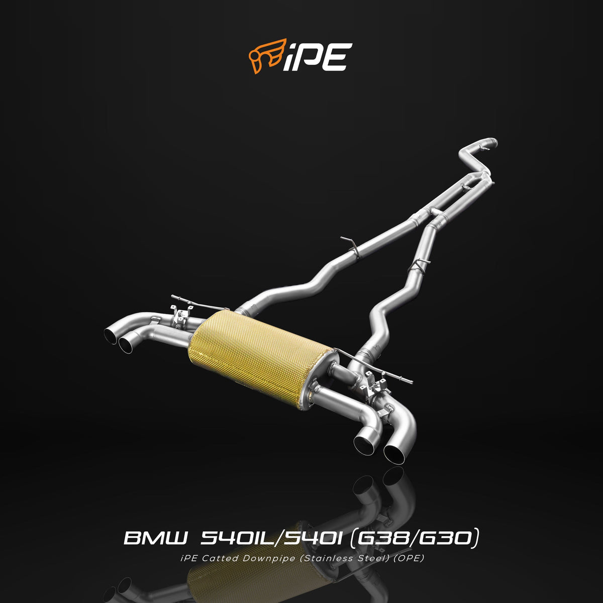 iPE Cat Back System - BMW 540i G30 B58 (OPF)