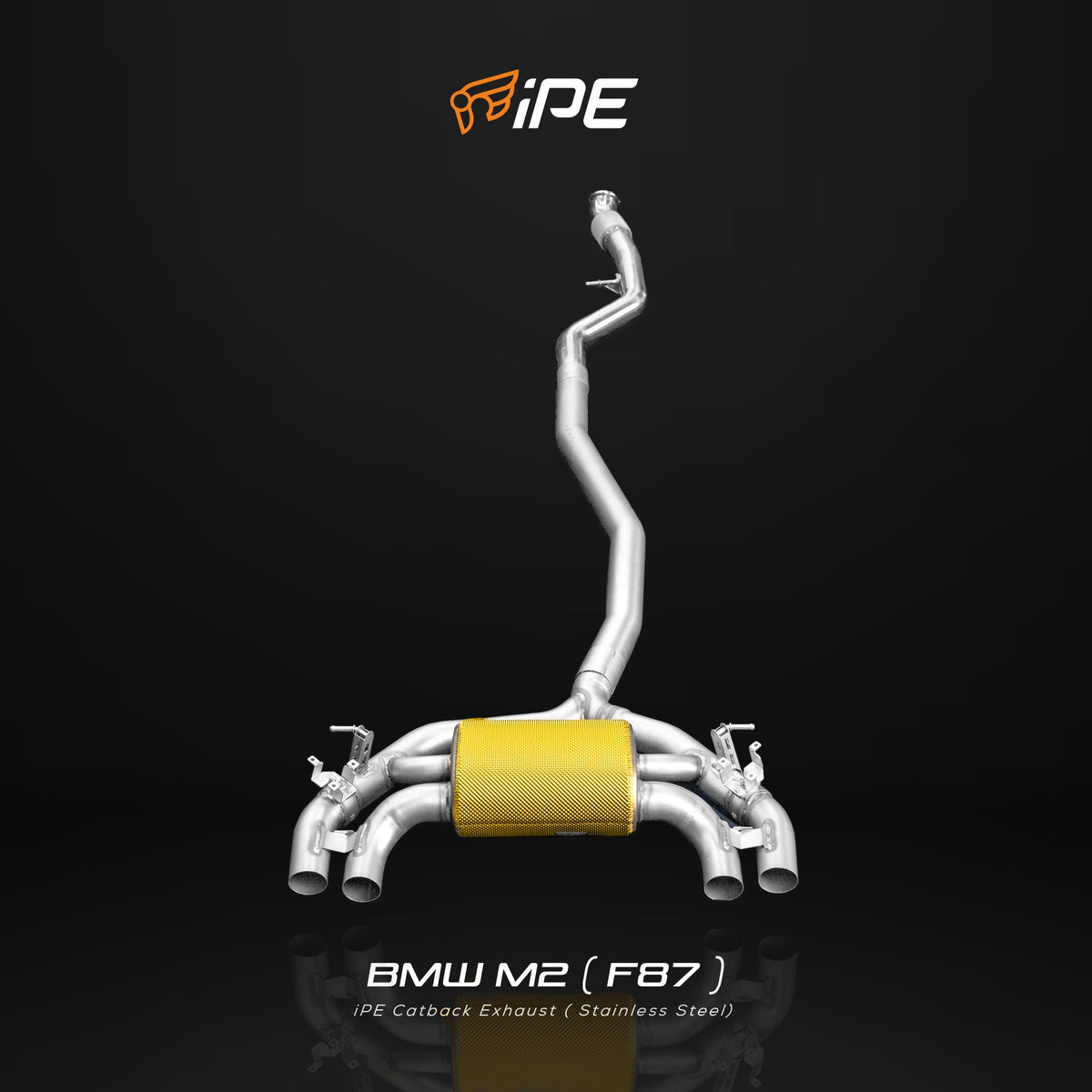 iPE Cat Back System - BMW M2 F87 N55