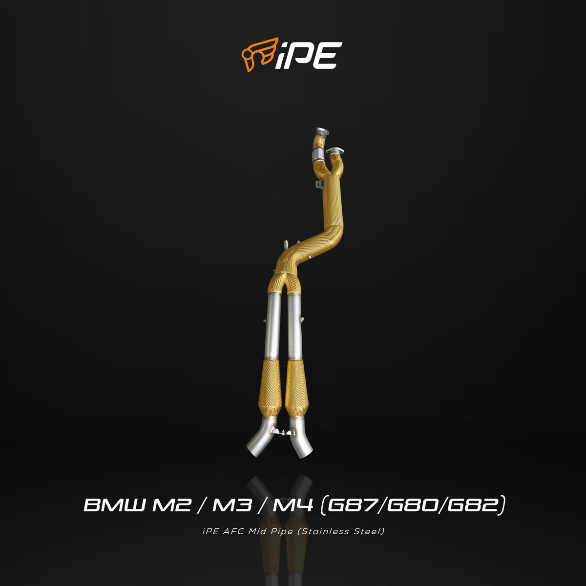 iPE GT4 3D Front Pipe and AFC Mid Pipe I - BMW M3 G80 and M4 G82 S58 and M2 G87 S58