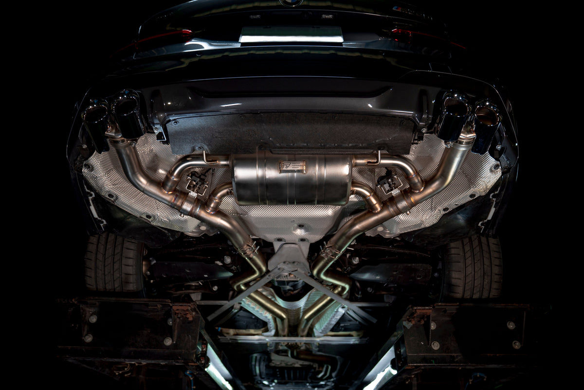 iPE Cat Back System - BMW M340i G20 G21 LCI B58 (With Factory Tips, Non-OPF)