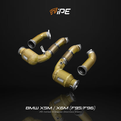 iPE Catless Rear Section - BMW M5 G90 and M5 Touring G99 S68 and X5 M and X6 M F95 F96 LCI S68