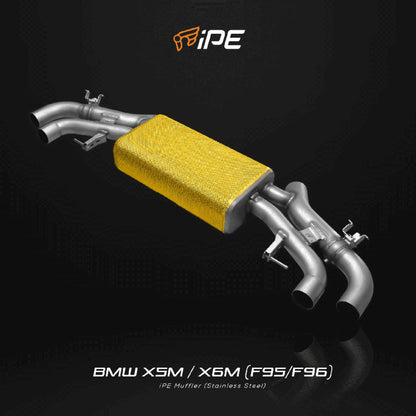 iPE Cat Back System - BMW X5 M and X6 M F95 F96 S63