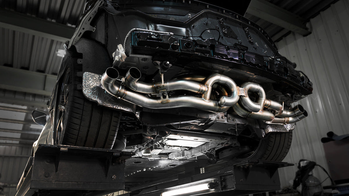 iPE Cat Back System with Valve - Chevrolet Corvette C8 Stingray