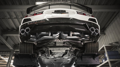 iPE Cat Back System without Valve - Chevrolet Corvette C8 Stingray