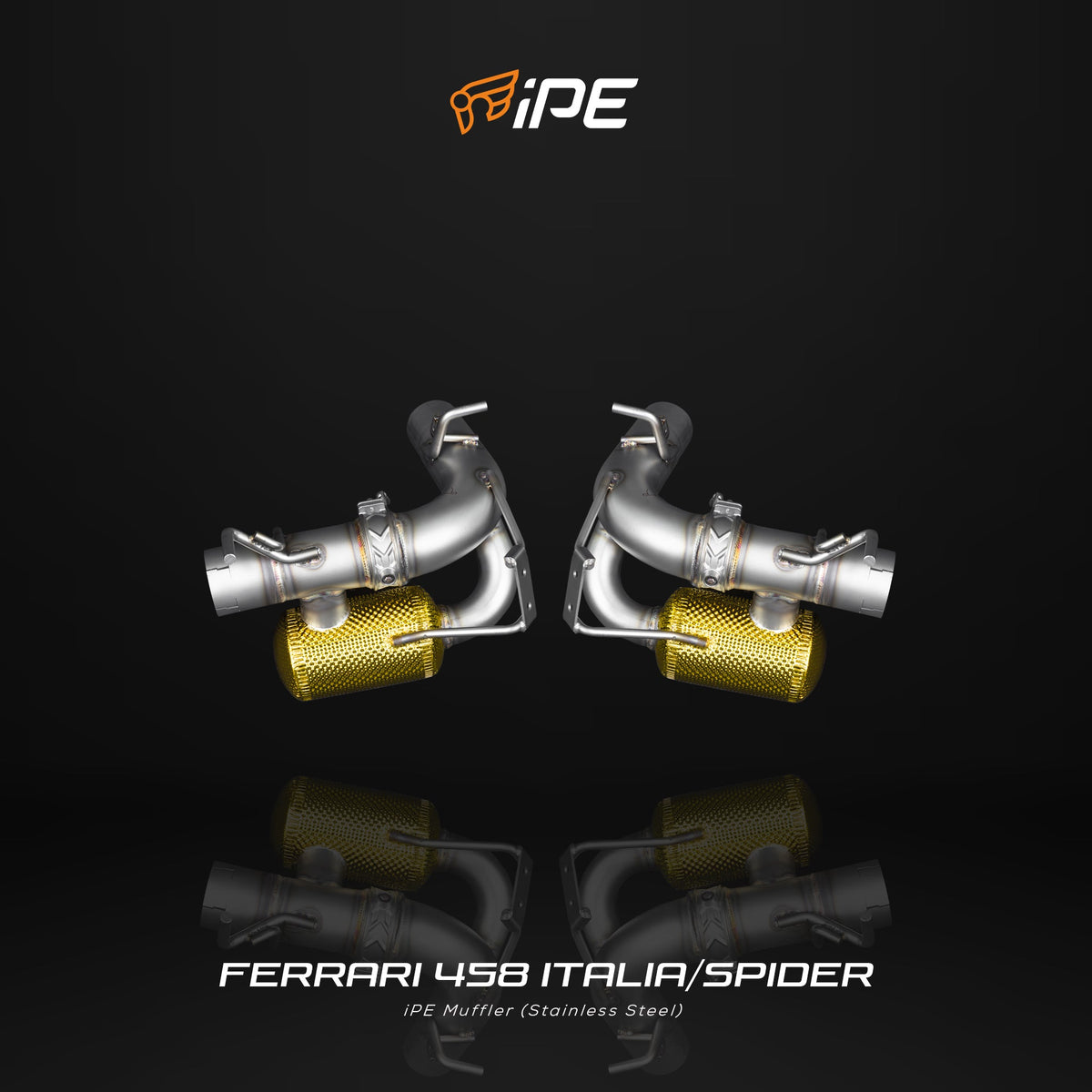 iPE Cat Back System - Ferrari 458 Italia and 458 Spider