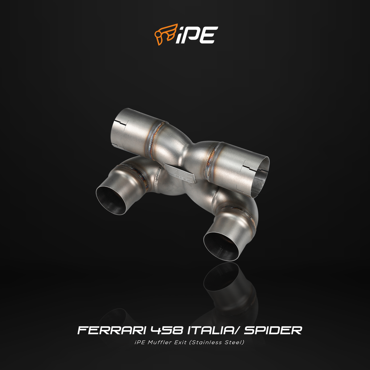 iPE Titanium Cat Back System - Ferrari 458 Italia and 458 Spider