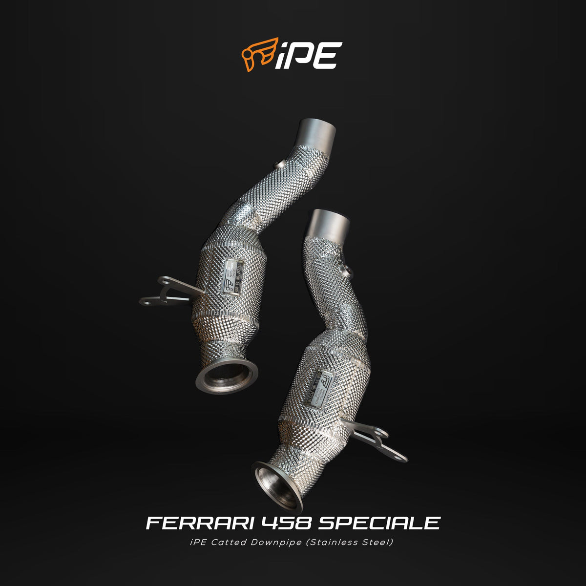 iPE Downpipe - Ferrari 458 Italia and 458 Spider and 458 Speciale