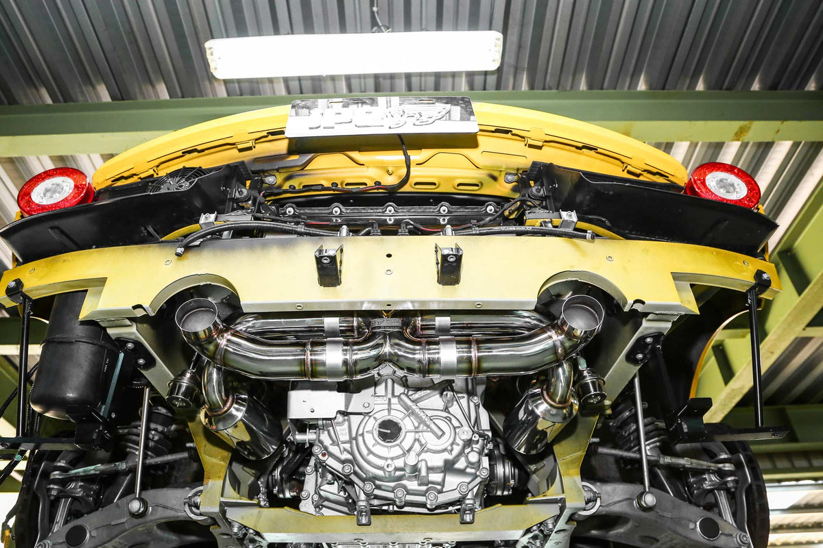 iPE Cat Back System - Ferrari 458 Speciale
