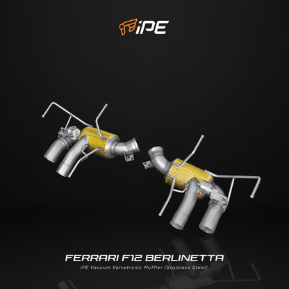 iPE Rear Valvetronic System - Ferrari F12berlinetta