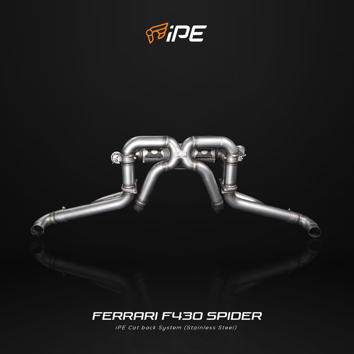 iPE Cat Back System - Ferrari F430 and F430 Spider
