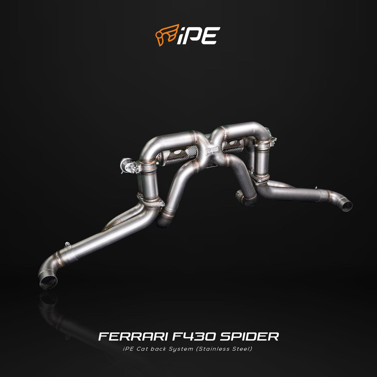 iPE Cat Back System - Ferrari F430 and F430 Spider