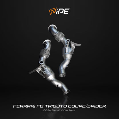 iPE Downpipe - Ferrari F8 Tributo and F8 Spider