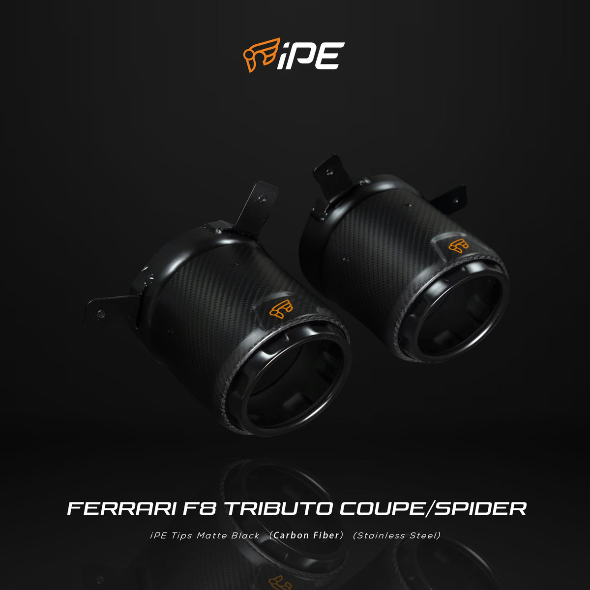 iPE Titanium Cat Back System - Ferrari F8 Tributo and F8 Spider
