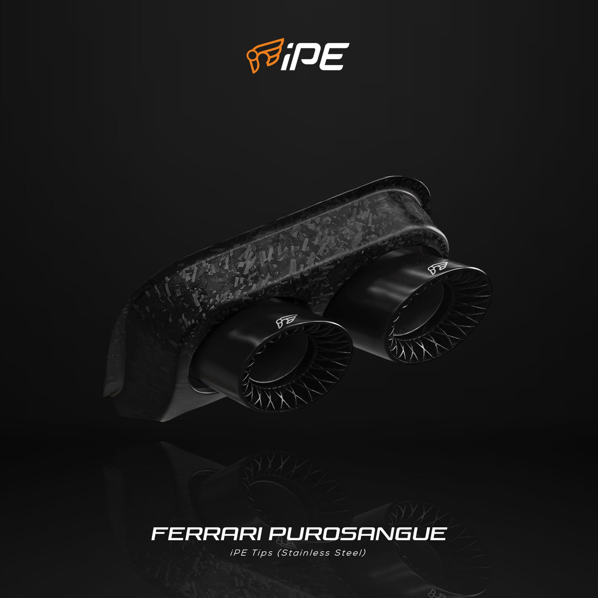 iPE Titanium Cat Back System - Ferrari Purosangue (H Pipe)