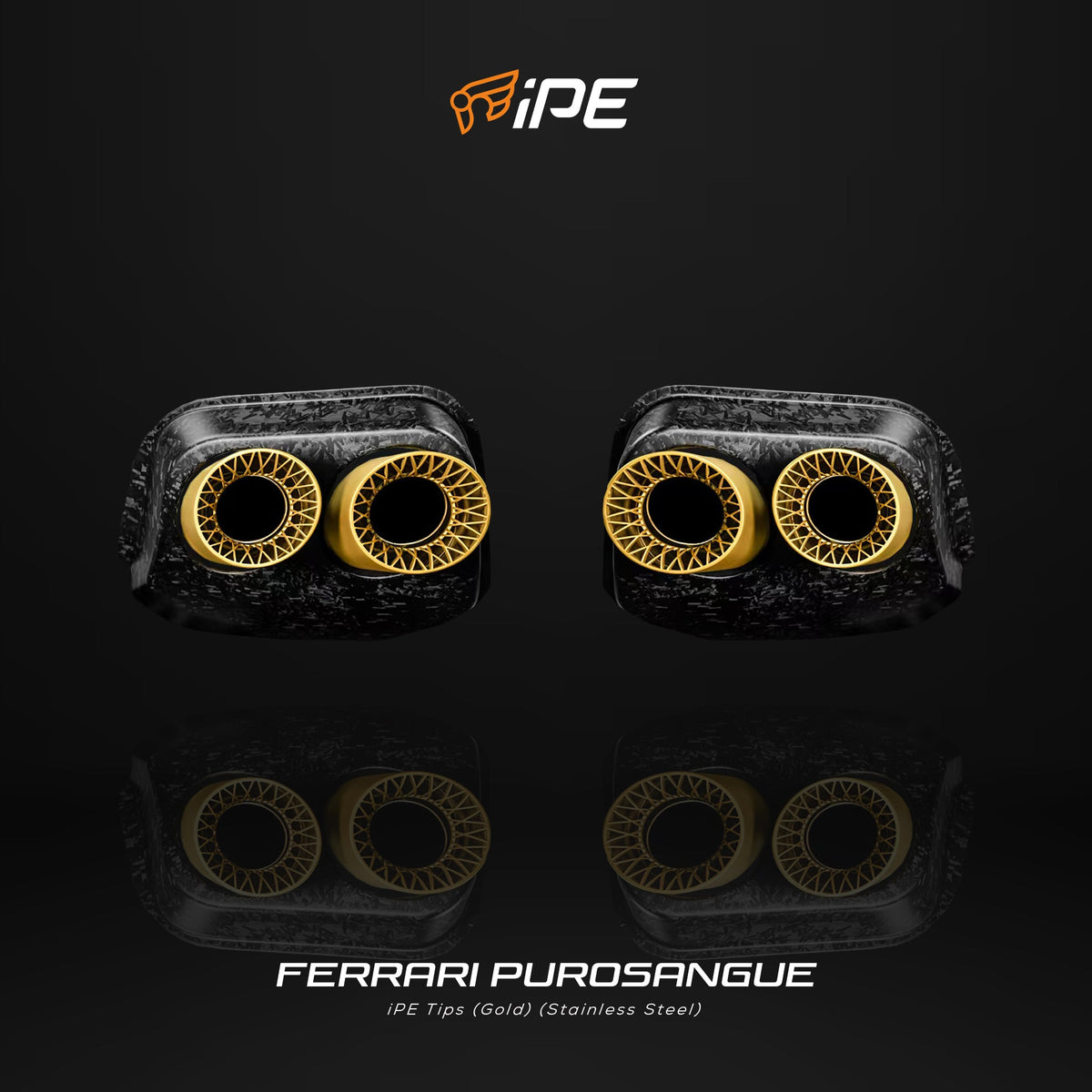 iPE Titanium Cat Back System - Ferrari Purosangue (H Pipe)