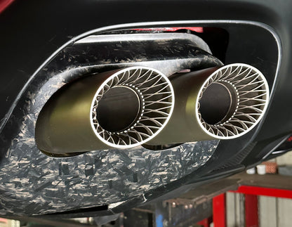 iPE Titanium Cat Back System - Ferrari Purosangue (H Pipe)